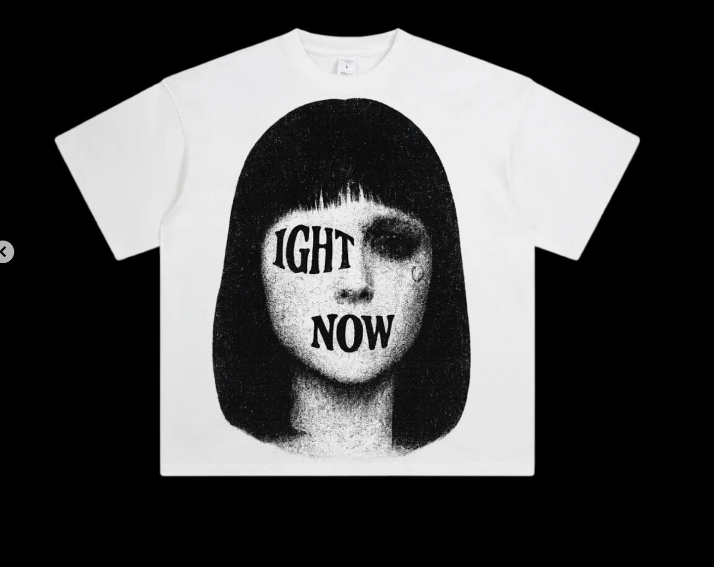 IGHT NOW SAINT/ASAIN FACE T-SHIRTS