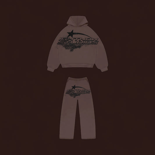 CHOCOLATE IGHT NOW SWEATSUIT LIMITED EDITION